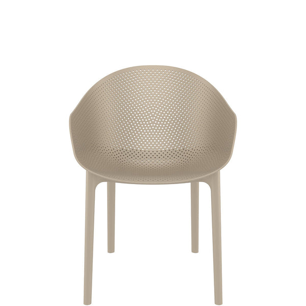 siesta sky outdoor chair taupe