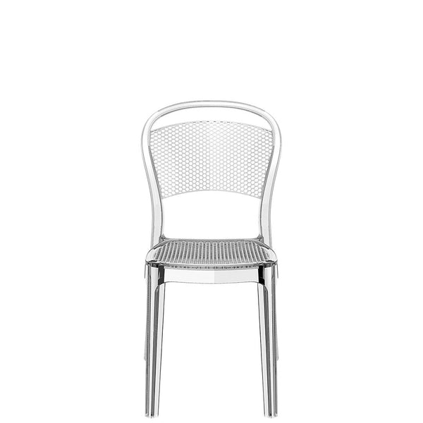 siesta bee commercial chair clear transparent
