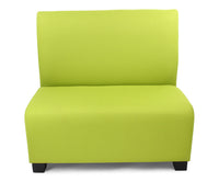 venom v2 upholstered booth seating lime green 5