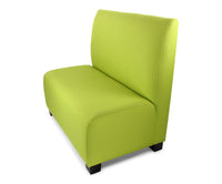 venom v2 upholstered booth seating lime green 3