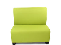 venom v2 dining booth seating lime green