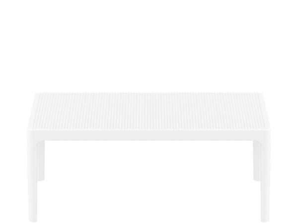 sky lounge outdoor table white