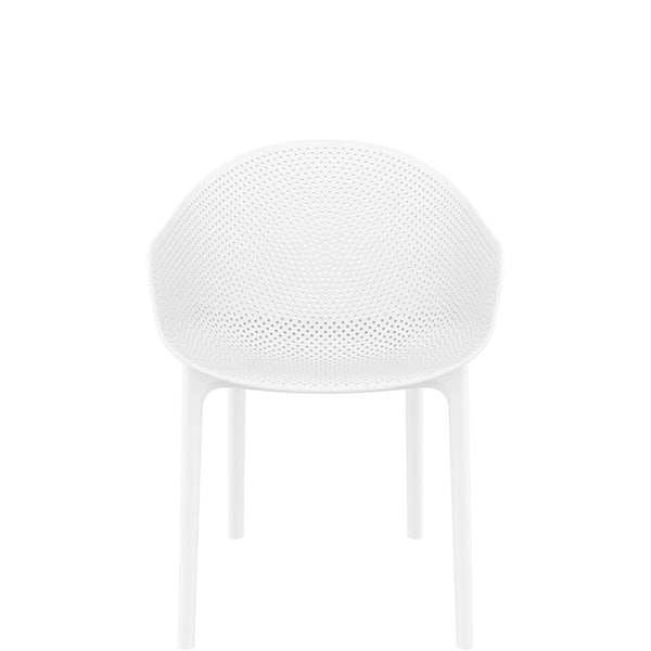 siesta sky outdoor chair white