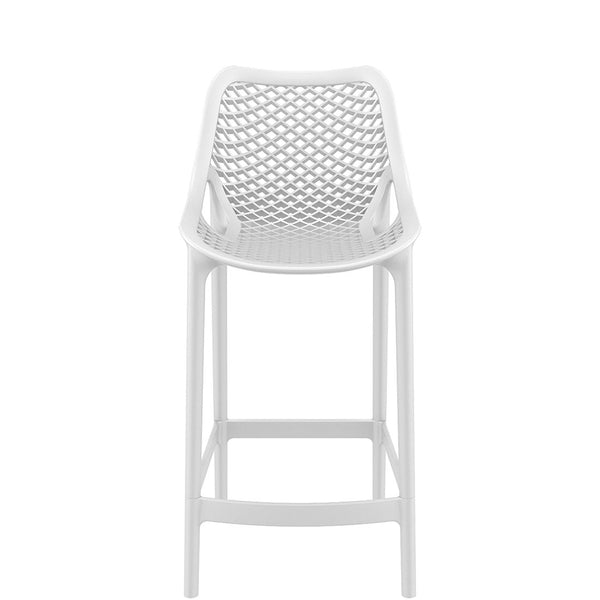 siesta air breakfast bar stool 65cm white