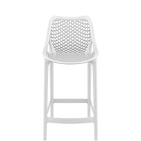 siesta air kitchen bar stool 65cm white