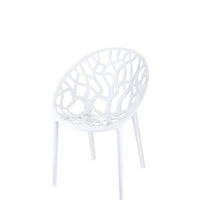 siesta crystal chair white 1