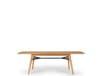 florence extension wooden dining table
